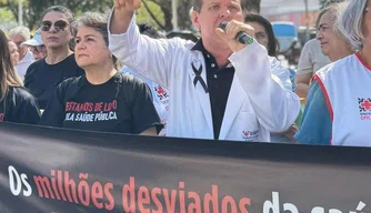 Médicos e profissionais da saúde do Piauí iniciam paralisação