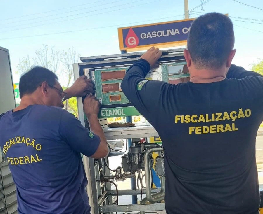 Posto de combustível apresenta sinais de fraude eletrônica em fiscalização