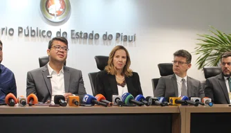 Coletiva de imprensa sobre Operação Carbono Oculto