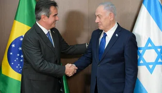 Ciro Nogueira se encontra com Benjamin Netanyahu em Israel