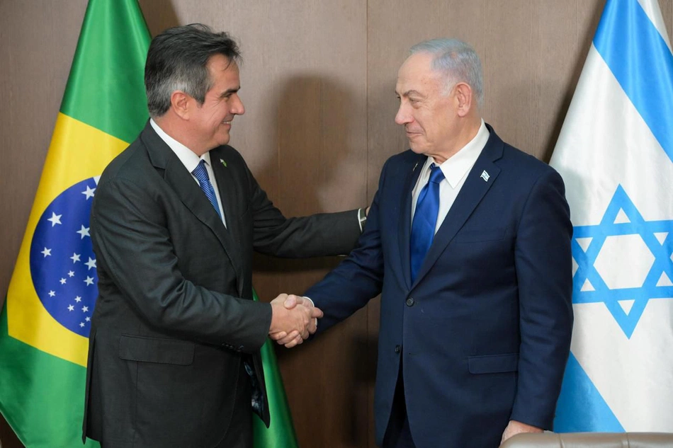 Ciro Nogueira se encontra com Benjamin Netanyahu em Israel
