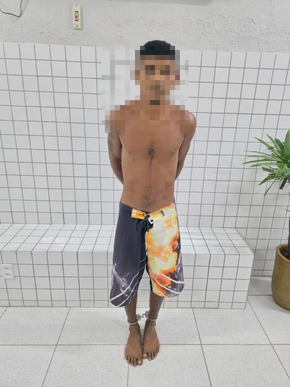 Homem suspeito de agredir companheira é preso em Parnaíba