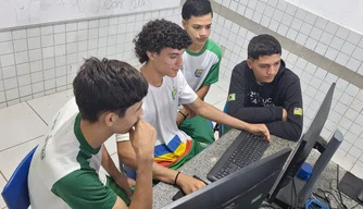 Alunos da rede estadual de Boqueirão do Piauí