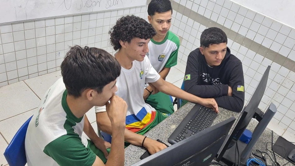Alunos da rede estadual de Boqueirão do Piauí