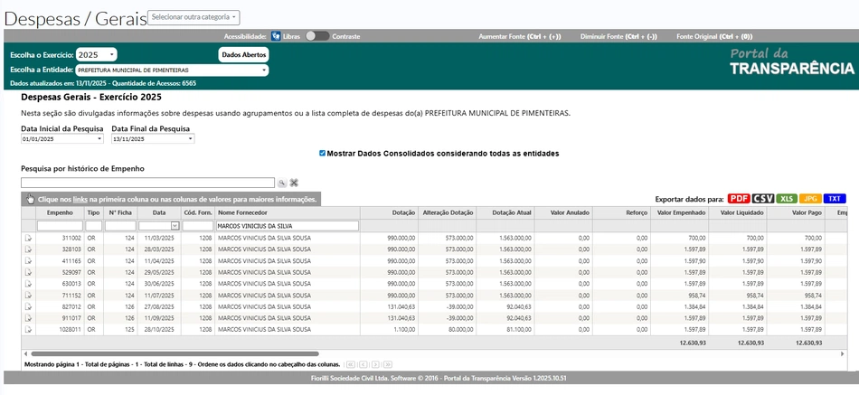 Servidor foi contratado pela prefeitura
