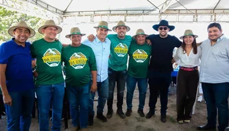 Senador Ciro Nogueira na cidade de Nossa Senhora dos Remédios, Piauí