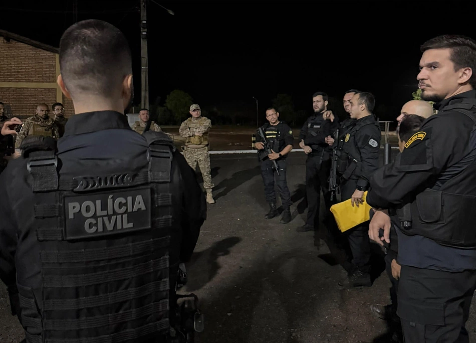 Polícias Civil e Militar deflagram operação contra organização criminosa
