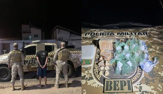 Operação do BEPI prende suspeito de tráfico de drogas em Picos
