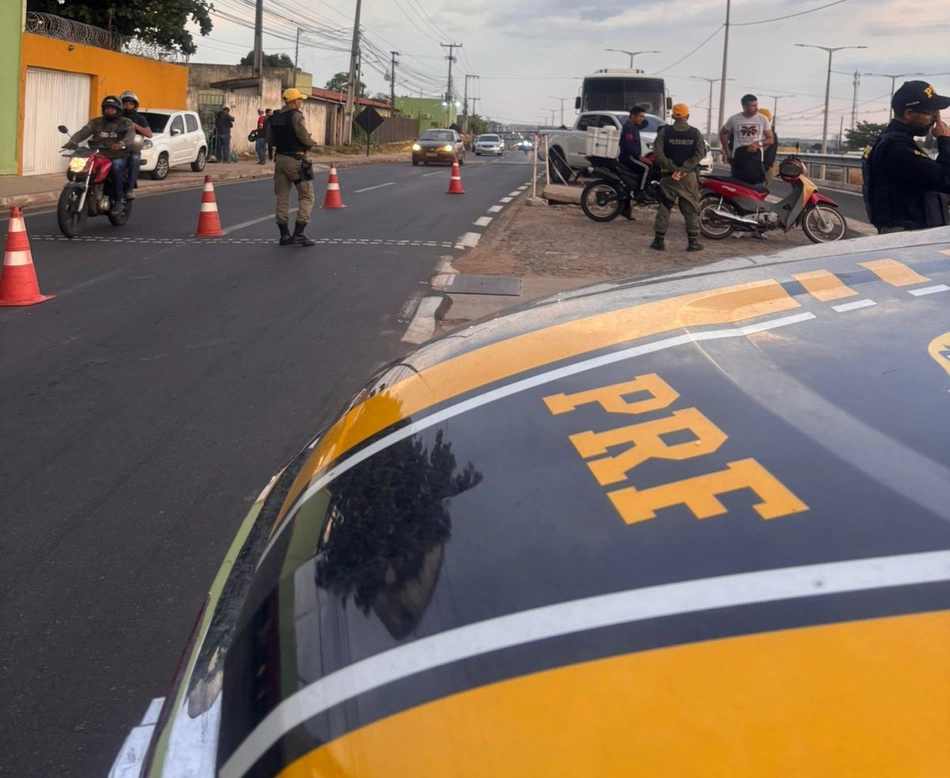 PRF e PM reforçam megaoperação no Piauí para reduzir mortes no trânsito
