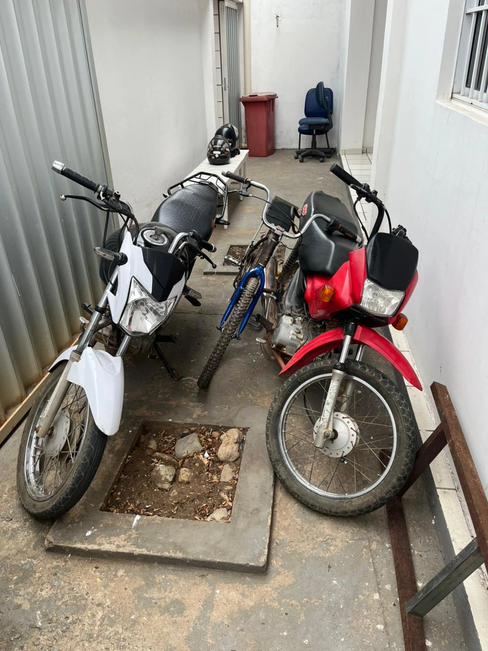 Motocicletas apreendidas