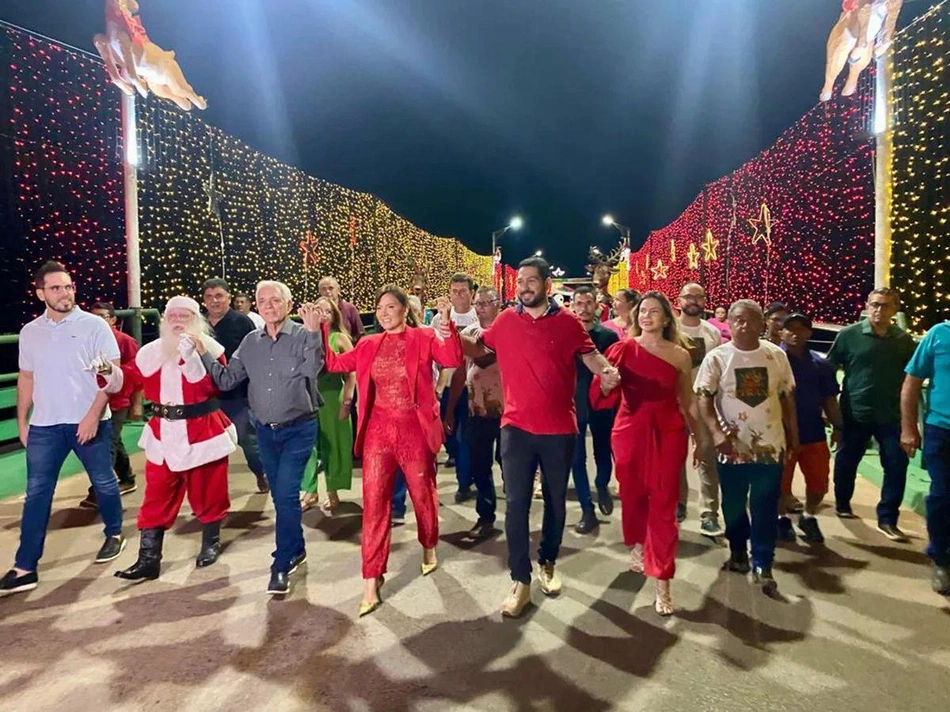 Evento natalino em Esperantina