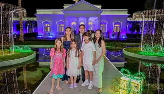 Inauguração da decoração natalina da Avenida Antonino Freire e dos jardins do Palácio de Karnak