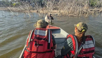 Fiscalização da Semarh identifica captação irregular e danos ambientais