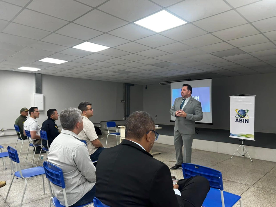 Reunião da SSP e Abin