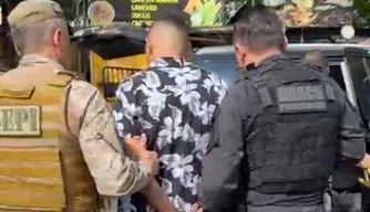 Líder de facção é preso durante operação em Teresina