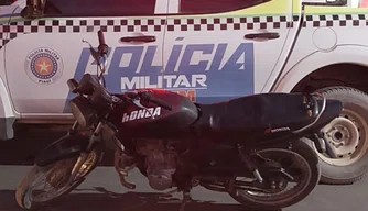 Veículo recuperado pela PM