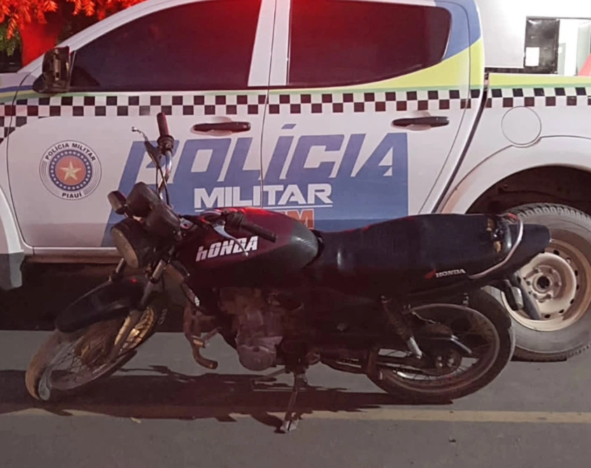 Veículo recuperado pela PM