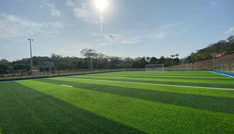 Novo Campo Society na comunidade Lagoinha, zona rural de Teresina.
