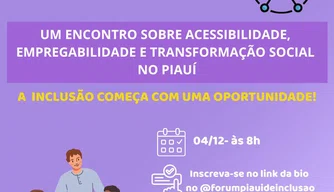 Fórum Piauiense de Inclusão
