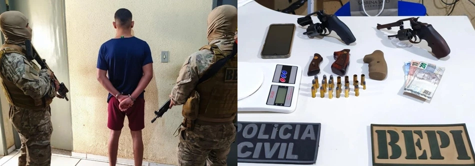 Ex-militar do Exército é preso durante operação do BEPI em Picos