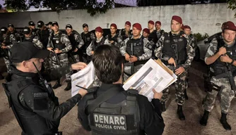 SSP-PI realiza operação integrada e cumpre 15 mandados