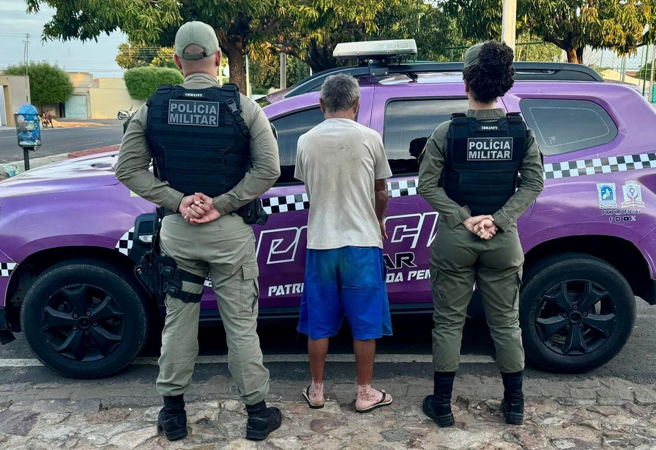 Homem volta a ser preso por ameaçar a mãe no Piauí.
