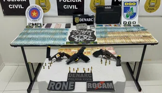 Material apreendido na Operação Narke 5