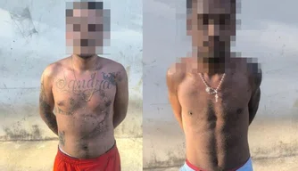Suspeitos presos em Luís Correia