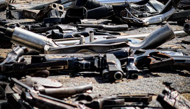 Mais de 6 mil armas foram retiradas de circulação entre 2023 e 2025