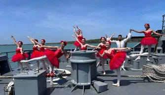 Alunos do Sesc Caixeiral apresentam “O Lago dos Guarás”
