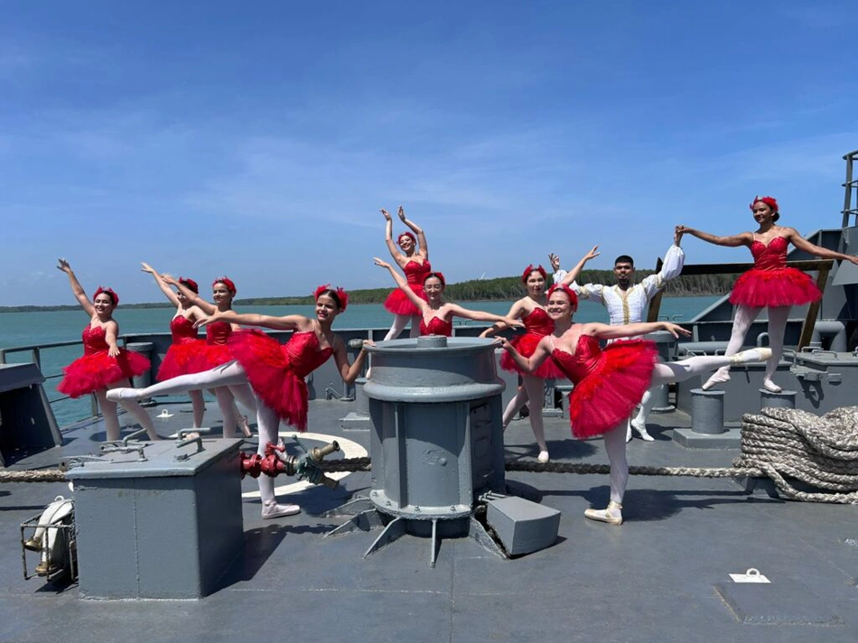 Alunos do Sesc Caixeiral apresentam “O Lago dos Guarás”