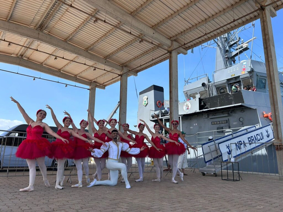 Alunos do Sesc Caixeiral apresentam “O Lago dos Guarás”