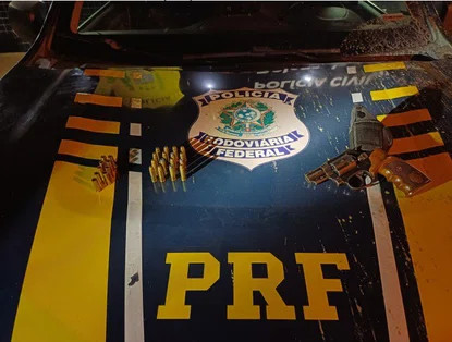 Motorista é preso por porte ilegal de arma na BR-316 em Valença do Piauí