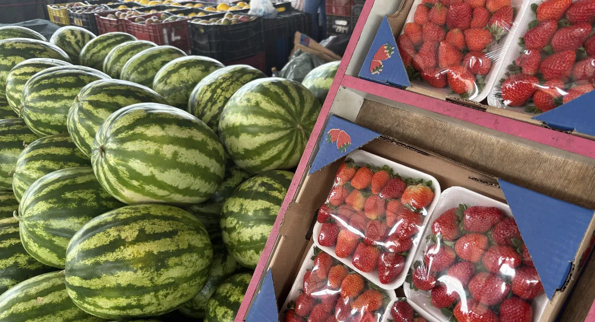 Frutas natalinas na Nova Ceasa