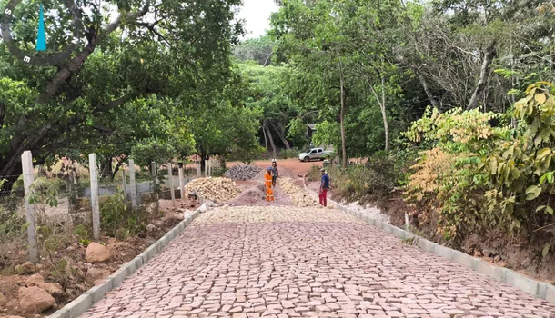 Obras na zona Rural de Teresina