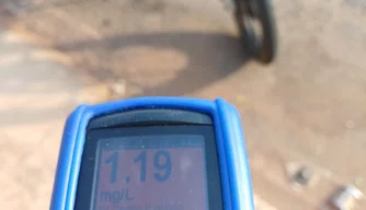 Teste de etilômetro