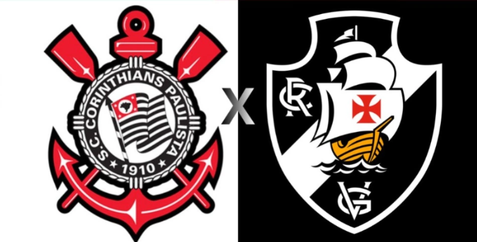 Escudos Corinthians X Vasco