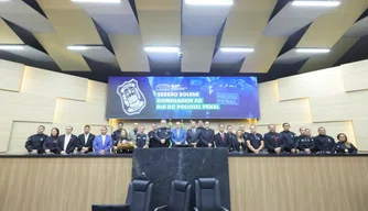 Homenagem ao Dia do Policial Penal