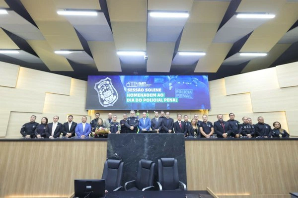 Homenagem ao Dia do Policial Penal