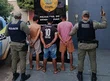 Trio é preso por porte de entorpecentes
