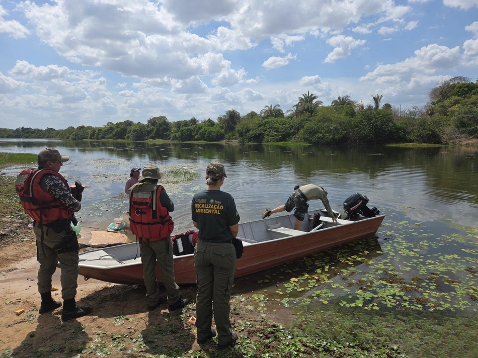 Semarh realizando Operação Piracema
