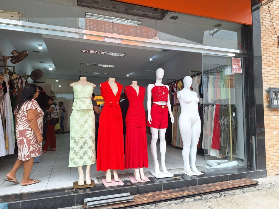 Comércio do Centro de Teresina tem aumento nas vendas