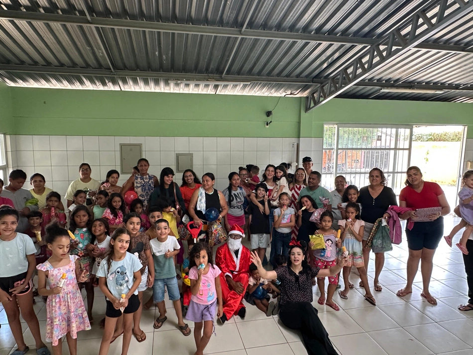Natal das Crianças na UBS Jacinta Andrade I