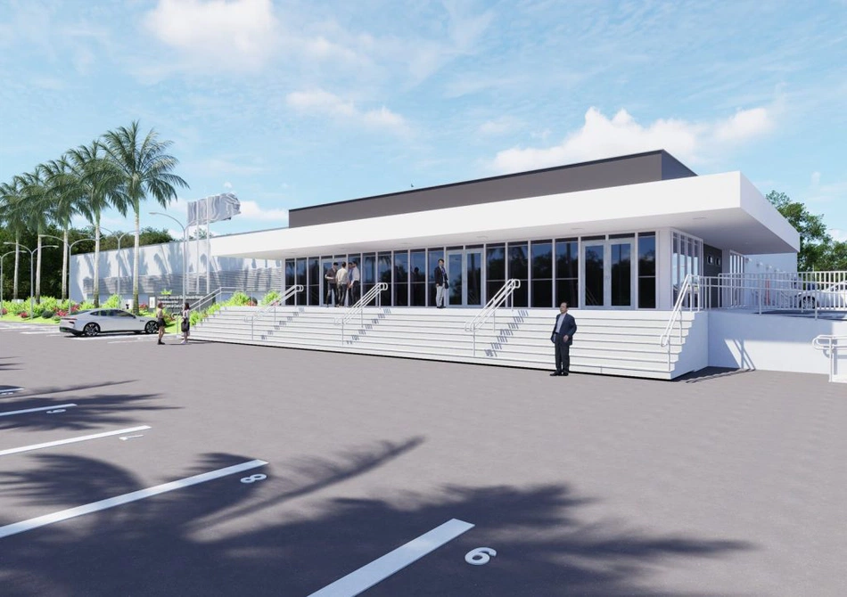 Maquete do novo Fórum, Juizado e Central de Inquérito da Comarca de São Raimundo Nonato