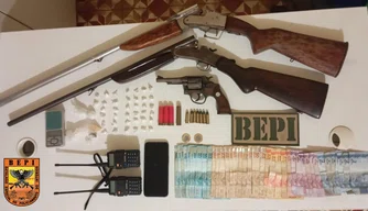 Polícia Militar apreende materiais ilícitos em Boa Hora