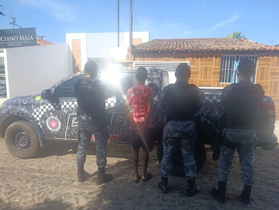 Suspeito de furtar combustível em Piripiri