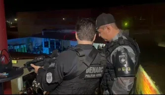 Operação policial faz apreensões em baile reggae na zona Sul de Teresina