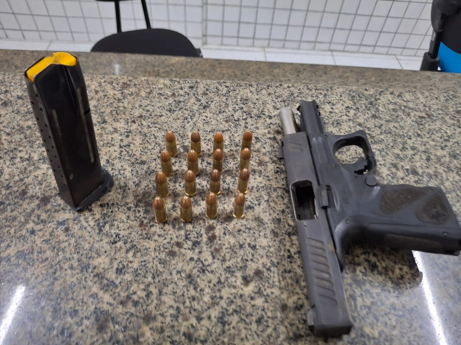 Arma de fogo apreendida