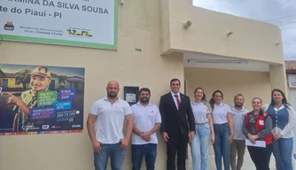 Visita institucional à órgãos de proteção social em Alegrete do Piauí