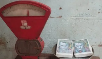 Materiais apreendidos
